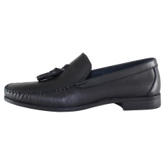 Mocasini barbati piele naturala - Dogati shoes negru - Marimea 41 foto