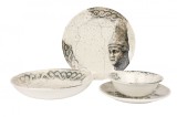 Rinart Set de vesela - Remnant - 24 bucăți - 6 persoane - Porţelan
