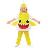 Cumpara ieftin Costum Baby Shark pentru copii, galben 2-3 ani 98 cm