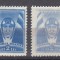 ROMANIA 1932 TIMBRUL AVIATIEI PILOT EROARE 2 LEI ALBASTRU ABKLATSCH STARE MNH