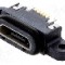 Conector USB B micro, {{Montare mecanica}}, ATTEND - 207G-BD00