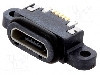 Conector USB B micro, {{Montare mecanica}}, ATTEND - 207G-BD00