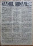 Cumpara ieftin Ziarul Neamul romanesc , nr. 13 , 1915 , din perioada antisemita a lui N. Iorga