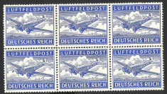 GERMANIA DEUTSCHES REICH --LUFTFELDPOST--AVIATIE--1942 --MLH foto