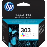Cartus cerneala HP 303 Color, T6N01AE 165 pagini