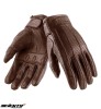 Manusi Moto Piele Femei Seventy SD-C24 Urban Vara Maro - Scuter, Motocicleta, Ventilate, Protectie CE, Marime M
