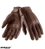 Manusi femei piele pentru scuter - motocicleta Urban vara Seventy model SD-C24 culoare: maro Maro XS (6 cm)