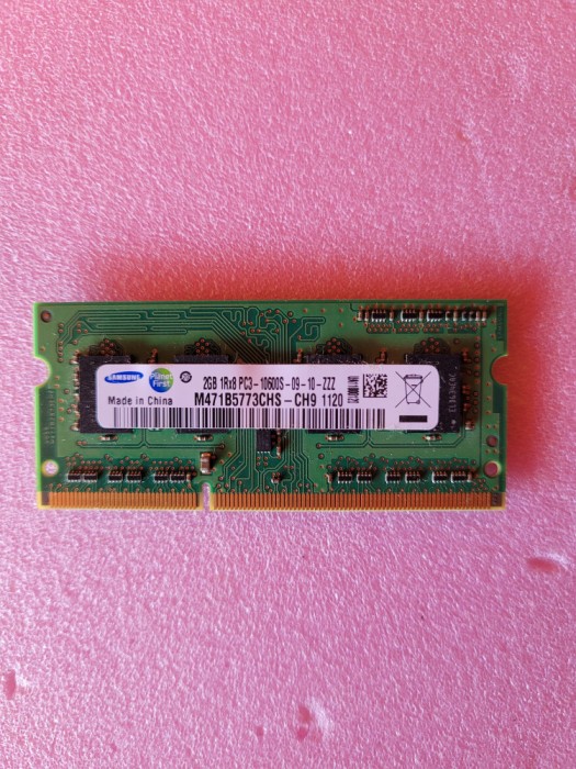 ram pentru laptop - DDR3 de 2 gb - SAMSUNG