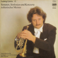 Ludwig Guttler - Sonaten Sinfonien und Konzerte italienischer Meister Disc vinil foto