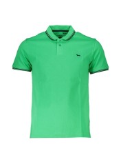 Tricou polo, cu mini logo, Regular fit, Verde deschis, M foto