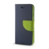 Husa MICROSOFT Lumia 650 - Fancy Book (Bleumarin), Piele Ecologica
