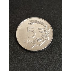 B 11-C-1 Moneda 5 Leke 2003 Albania XF+
