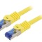 Patch Cord S/FTP Cat6a Cu LSZH Galben 1.5m