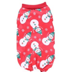 Haina pentru caine, lungime 24 cm, circumferinta gat 12 cm, circumferinta piept 35 cm, S, bumbac, poliester, multicolor