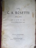 Lui C.A.Rosetti la o suta de ani de la naterea sa