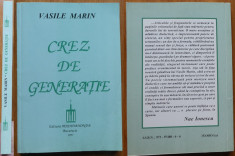 Vasile Marin , Crez de generatie , 1997 foto