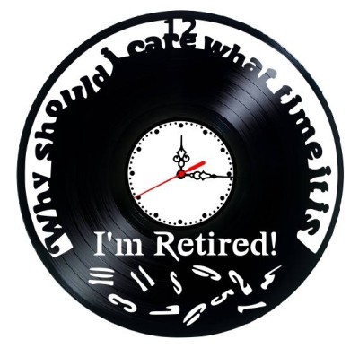 I&amp;#039;M RETIRED- ceas de perete foto