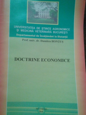 Dumitru Hontus - Doctrine economice (2010) foto
