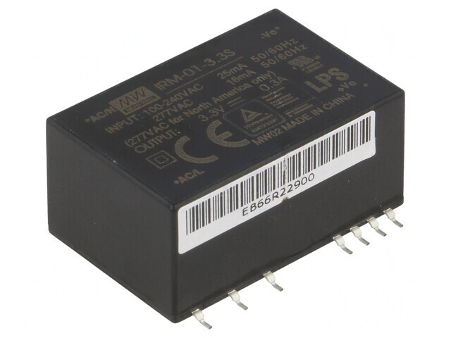 Convertor AC/DC 3,3V 1W