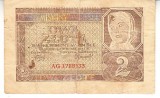 B11 3 - Bancnota foarte veche - Polonia - 2 zloti - 1941