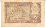 M1 - Bancnota foarte veche - Polonia - 2 zloti - 1941