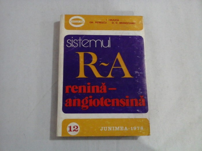 SISTEMUL RENINA - ANGIOTENSINA - I IMPLICATII FIZIOLOGICE - I. HAULICA, GH. PETRESCU, D. D. BRANISTEANU