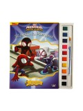 Cumpara ieftin Marvel. Paienjenelul si prietenii lui uimitori. Sa pictam cu Paienjenel. Carte de colorat cu pensula si acuarele