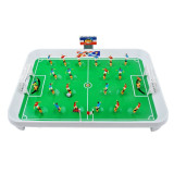 Masa de fotbal cu 12 jucatori, 24 steaguri, joc interactiv pentru 2 copii, +4 ani