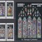 Sierra Leone 1982 - Crăciun - Vitralii, Serie + Colita, MNH