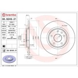 Set disc frana Chrysler Grand Voyager 5 (Rt) 10.07-; Dodge Journey Van (Jc) 06.08-, Journey 06.08-; Fiat Freemont (345) 08.11-; Lancia Voyager Mpv (4, BREMBO