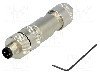 Conector M8, 3 pini, clasa etanseitate IP67, MURR ELEKTRONIK - 7000-08641-0000000 foto