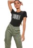 Tricou dama negru - Priceless - M, THEICONIC