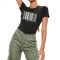 Tricou dama negru - Priceless - M