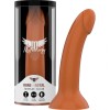 MYTHOLOGY RUNE ROYAL DILDO M - Dildo Anal Silicon Premium, Bază Ventuză, 17cm, Auriu - Compatibil Harness