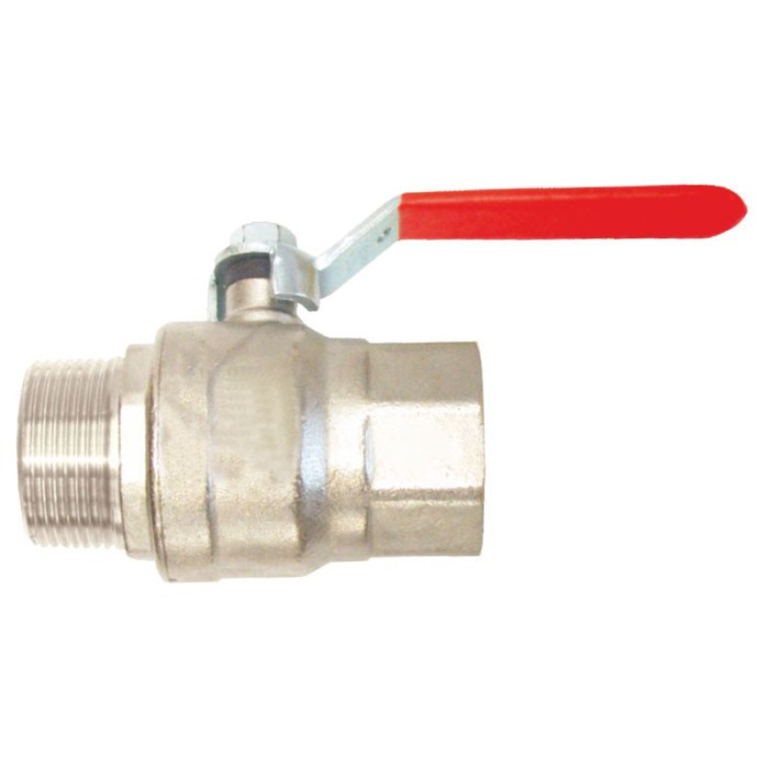 Robinet trecere pentru apa cu maneta, 1&quot;, Fi + Fe