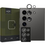 Folie de protectie Camera spate HOFI CamRing PRO+ pentru Samsung Galaxy S25 Ultra S938, Sticla Securizata, Neagra