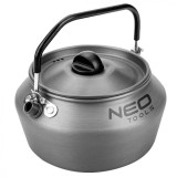 Ceainic Camping Neo 0.8L Aluminiu Anodizat, Otel Inoxidabil, Maner Izolat Pliabil, Sac Transport