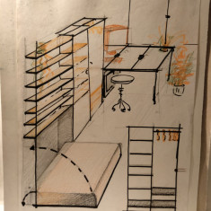 Plan de arhitectura, Autor necunoscut