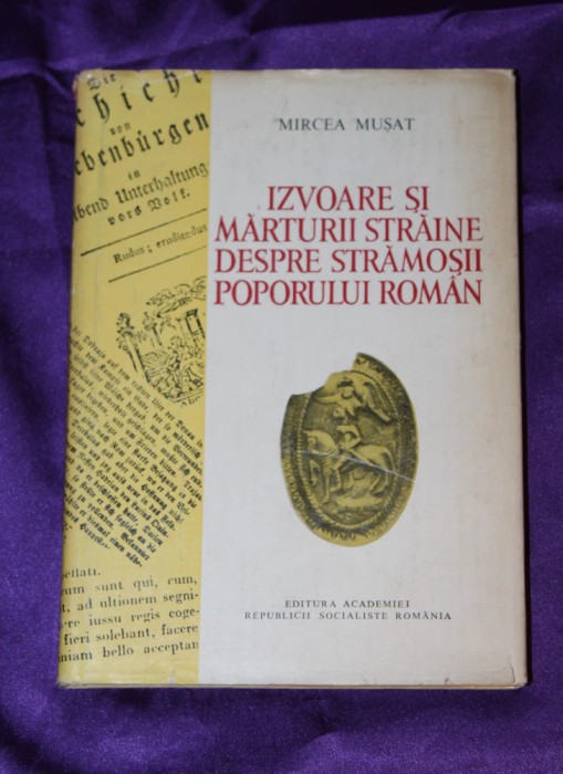 Izvoare si marturii straine despre stramosii poporului roman