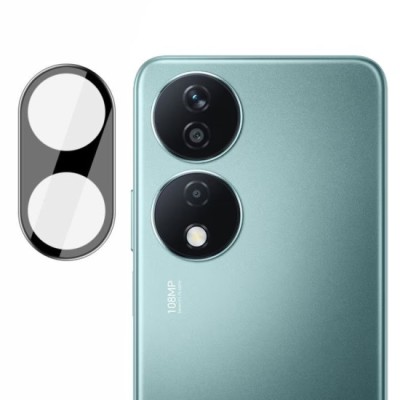 Folie Camera pentru Honor X7b / X7b 5G / 90 SMART - Techsuit Full Camera Glass - Black foto