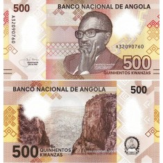 Angola 2020 - 500 kwanzas, necirculata