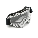 Ochelari cross/atv/enduro, XTR, lentila transparenta, culoare rama negru/alb Cod Produs: MX_NEW BMA-915