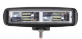 Proiector LED Auto 36W, 12 LED, 6000K, 10-30V, Lampa de Lucru Offroad, Jeep, Camion, Barci, ATV, Aluminiu, Negru
