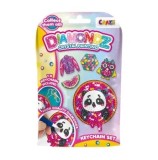 Cumpara ieftin Kit creativ Craze Diamondz - Breloc de decorat cu diamante, modele asortate