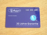 B12 27 - Card comercial - Bachmayer Solingen - piesa de colectie