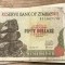 (ORIX) Zinbabwe 50 dolar dollars 1994