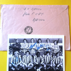 Foto (1972) fotbal - AC AJACCIO (Franta) - autografe originale