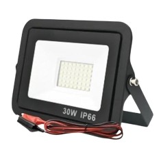 Proiector LED cu clesti, 30W, 48LED SMD, IP66, 12V, 6000K