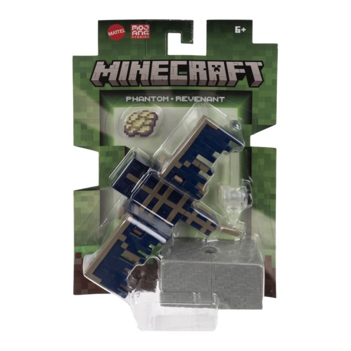 MINECRAFT CRAFT A BLOCK FIGURINA PHANTOM REVENANT 8CM