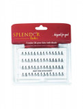 Gene false smocuri fara nod Splendor Lashes SFN 8 cu 54 buc - MIX